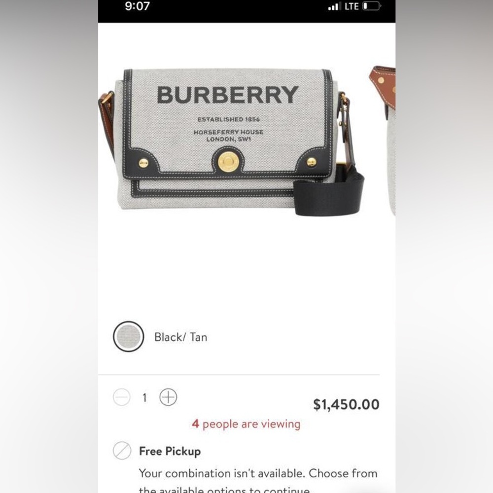 Burberry bag